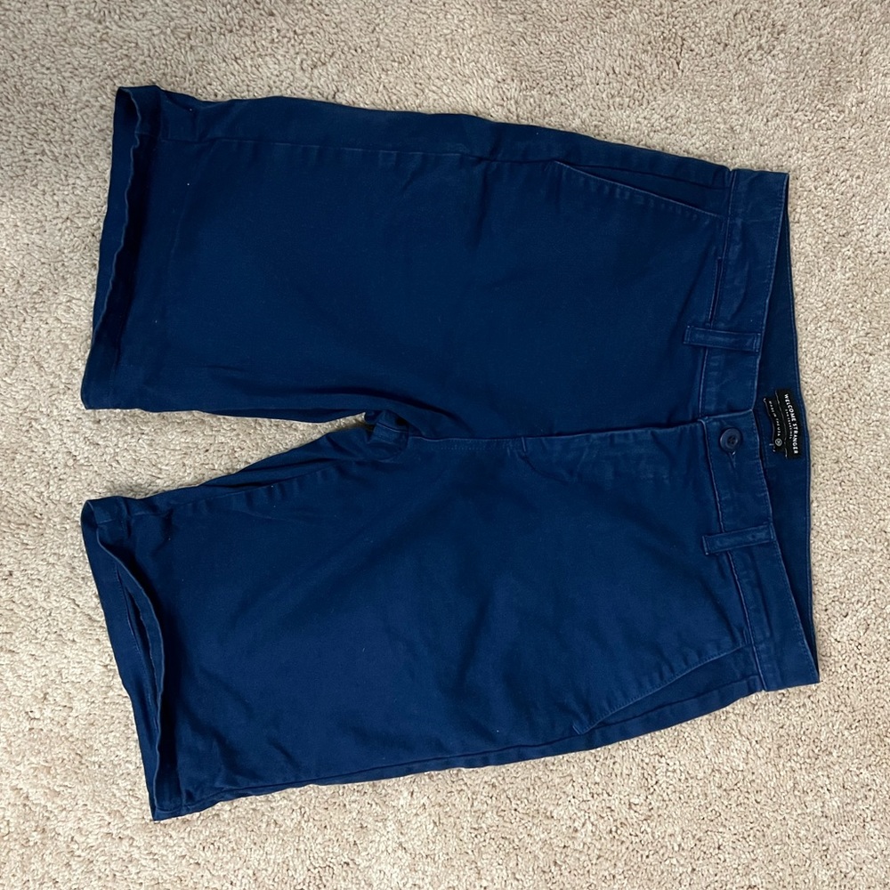 Navy blue chino shorts size 30